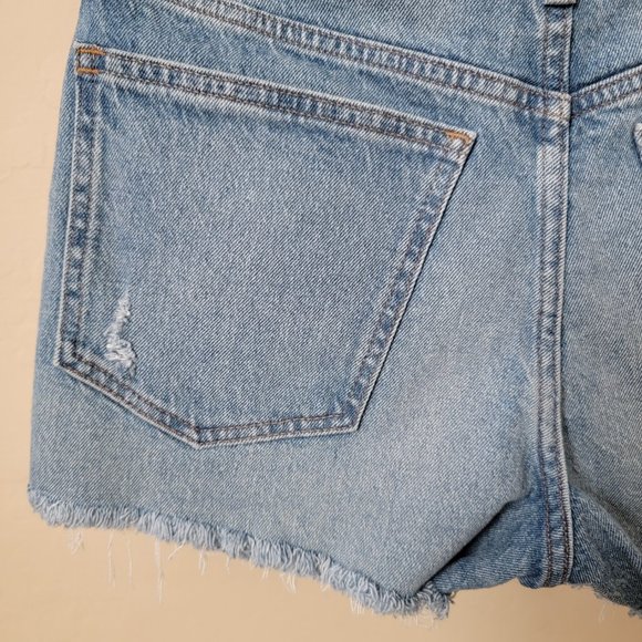Madewell The Perfect Jean Short Distressed Denim Shorts - Picture 10 of 16